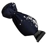 Ice Scraper Mitt For Car Windshield Snow - Auto Winter Scrapers With Glove - Miracle Mitt Scraper For Window Cars - Windshield Scraper Mitten - Car Ice Scraper With Glove
