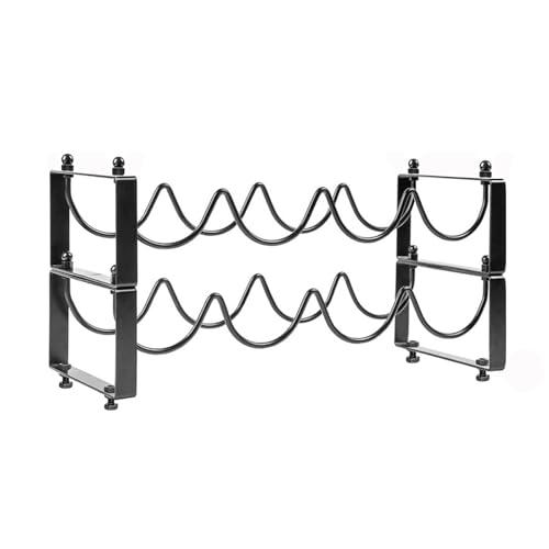 GREATLINK Stackable 2-Tier Wine Rack for...