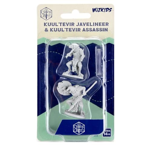 Image of Critical Role Unpainted Miniatures: Kuul'tevir Javelineer & Assassin