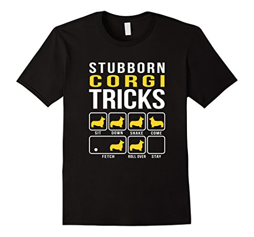 Stubborn Corgi Tricks Funny T-Shirt