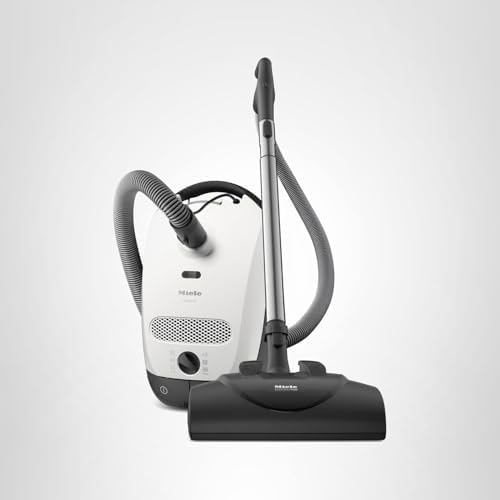 Miele Classic C1 Cat & Dog Bagged Canister Vacuum, Lotus White - Pet Hair, Portable — view 10