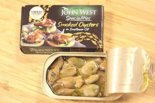 Image of John West Smoked Oyster in Sunflower Oil, 65g