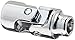 SK Hand Tool 43804 6 Point 1/4-Inch Drive Universal Socket, 5.5mm, Chrome