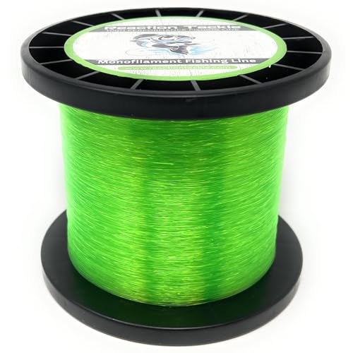 Reaction Tackle Monofilament Fishing Line- Strong and Abrasion-Resistant Nylon Mono Fishing Line,...