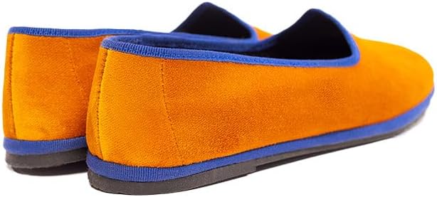 Tradizionale Bicolor Friulane Shoes for Women – Velvet Ballet Slippers, Italian Handmade Women's Loafers & Slip-Ons, Elegant Indoor Slippers