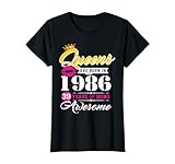 Photo Gallery le regine sono nate nel 1986 fantastico 39° compleanno maglietta Photo Gallery le regine sono nate nel 1986 fantastico 39° compleanno maglietta
