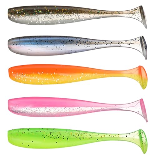 Leurres de pêche souples 5cm pour décider les poissons difficiles