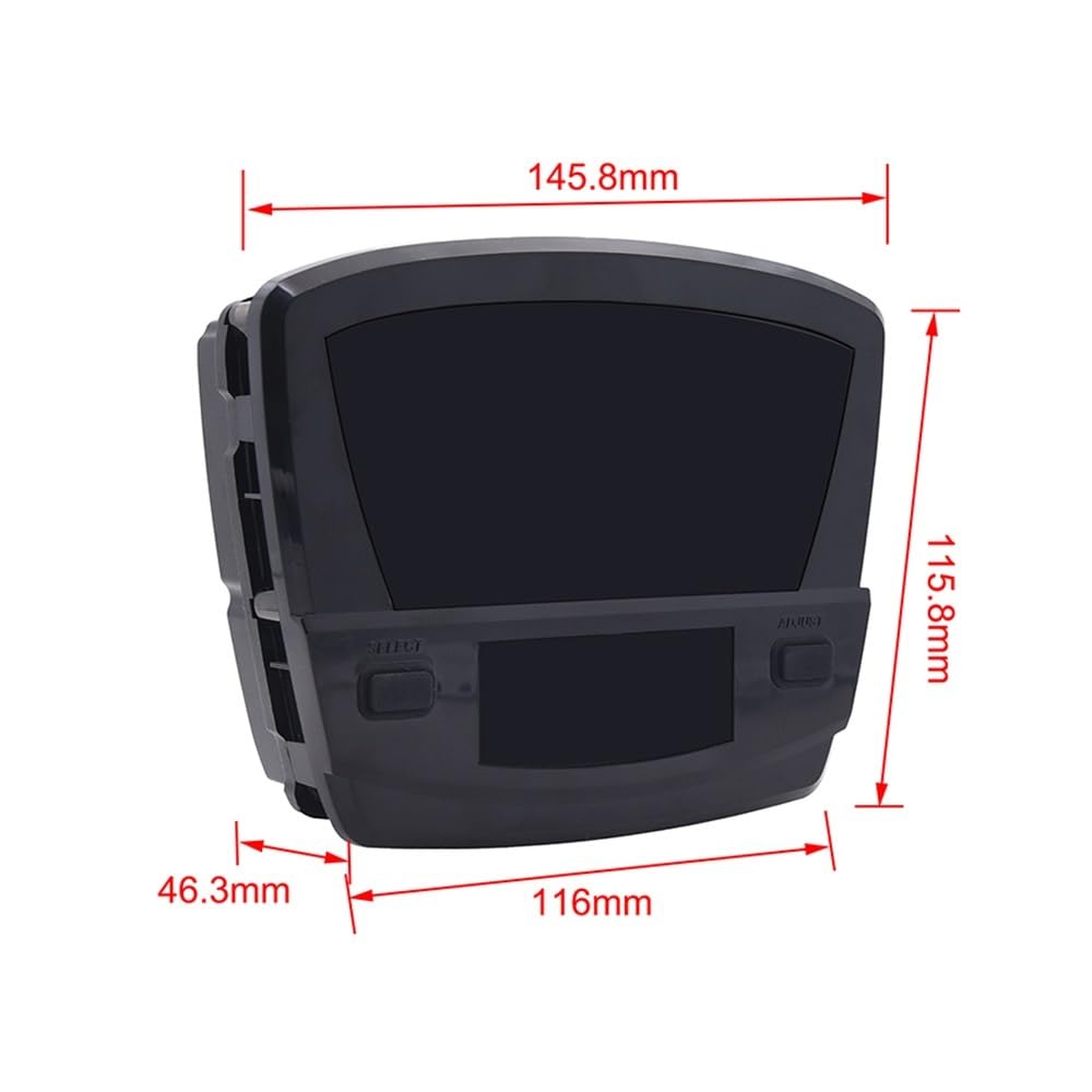 Velocímetro Digital para motocicleta de segunda generación para | Velocímetro digital para motocicleta de segunda generación para EX5 HIPOWER/EX5 DREAM