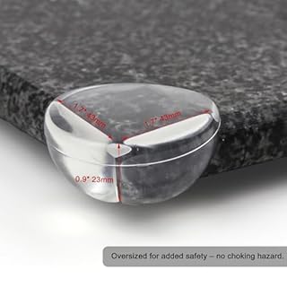 4 x Corner Protector for Baby Safety, Corner Guards with Strong 3M Gel Adhesive, Furniture Corner Guard & Table Edge Protection, Safety Bumpers - Baby Proof Bumper & Cushion