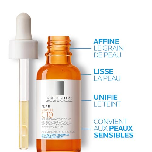 Pure Vitamin C10 La Roche Posay Sérum Éclat Anti Rides Anti Oxydant - vue 5