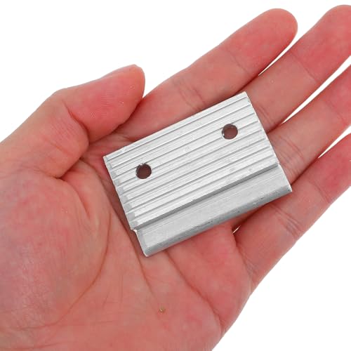 Image of Heavy Duty French Cleat Hanger Aluminum z Bracket Interlocking z Clips for Wall Mounting Secure Mirror Picture Hanging