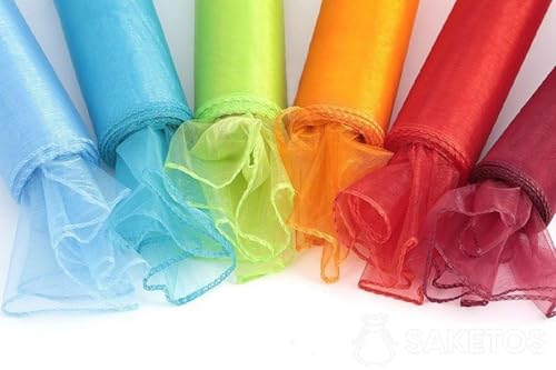 Elegant Organza Chair Sashes Sheer Fabric Sashes for Weddings, Parties, and Special Events – (Pack of 10 Pieces, Baby Pink) - Image 5