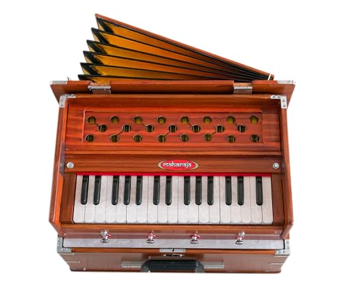 Maharaja Musicals 32 KEYS, TWO-REED (BASS MALE) Maharaja Kirtan Harmonium Khf1 cover