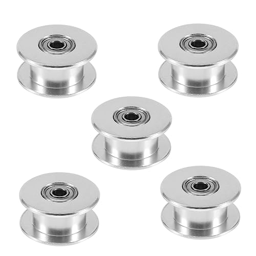 NAMOARLY 5pcs Printer Accessories Timing Pulley Idler Pulley Qipang Pulley Tooth Badge Reel Pulley Pulley Synchronous Wheel Pulley Gear Accessory Pulley Timing Belt Pulley