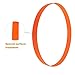 L CONTINUE 2 Pack Orange Urethane Band Saw Tires,Be Applicable 1 Inch Wide by 14 Inch Diameter Band Saw Wheel Low Noise and Durability