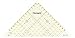 Produktbild Prym 611314 Pacthwork-Lineal Flottes Dreieck für 1/2 Quadrat-Dreiecke bis 15cm, Omnigrid