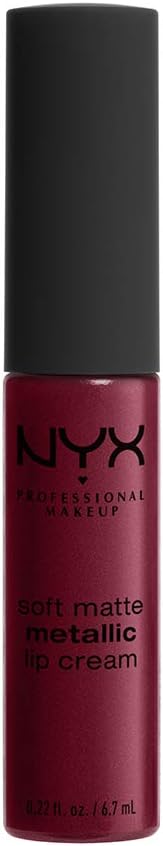 Nyx Professional MakEUp Soft Matte Metallic Lip Cream, Madrid 11