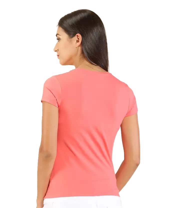 Image of Lyra Women's Cotton Regular Fit T-Shirt