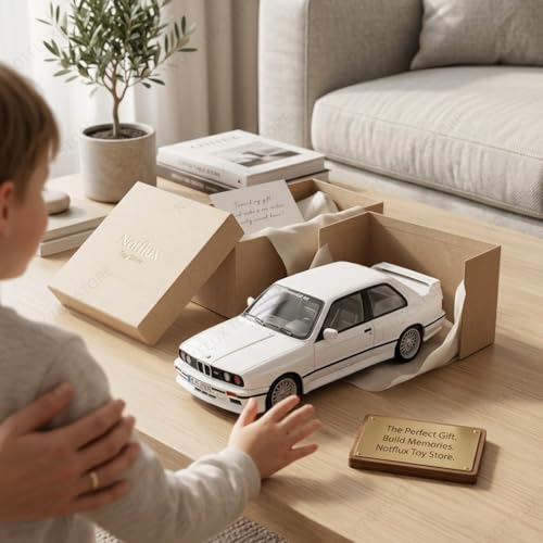 Image of 1:24 Scale BMW Retro M3 Model - Vintage Classic Sports Car Collectible, for Car Kids and Collector (Multicolor) (Pack of 1)