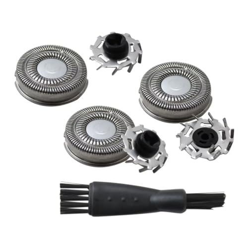 INGQI 3 Pack Replacement Shaver Head Blade Cutters for IPX7 Waterproof Electric Razor Wet & Dry 3D Men’s Rotary Shaver SW-BC09