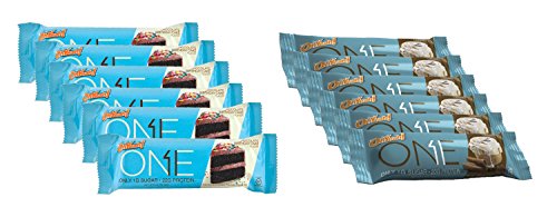 Oh Yeah! One Bar - 6 Chocolate Birthday Cake and 6 Cinnamon Roll (12 Count)