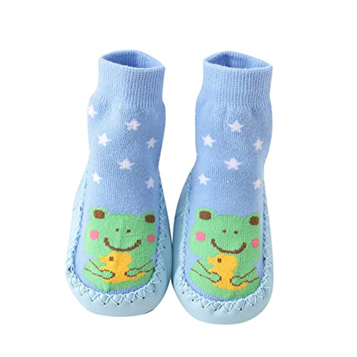 Baby Shoes Children Todller Shoes Autumn and Winter Boys and Girls Floor Sports Shoes and Socks Shoes Flat House Shoes