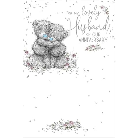 Me To You Husband Anniversary Card Cover
