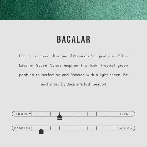 Image of Portland Leather Goods Mini Daisy Wallet for Women - Handmade from the Finest Full-Grain Hides - Features Envelope Design with Snap Closure - Bacalar