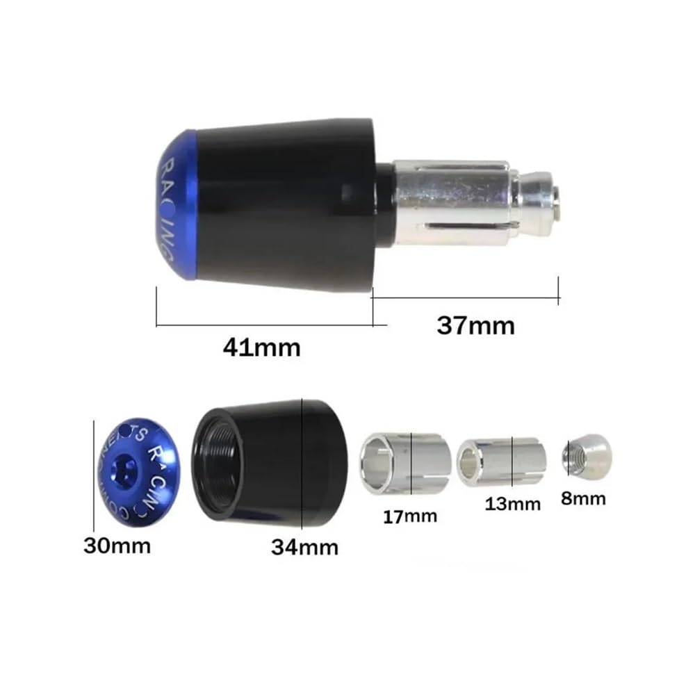 Moto Contrappesi manubrio Per Suzuki GIXXER 150 250 155 Sf Gixxer 250F 2020 2021 2022 2023 2024 Manubrio Per Moto Tappi Terminali Antiurto