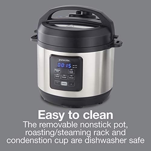 Proctor Silex 34503 Proctor-Silex Simplicity 4-In-1 Electric Pressure Cooker thumb #6