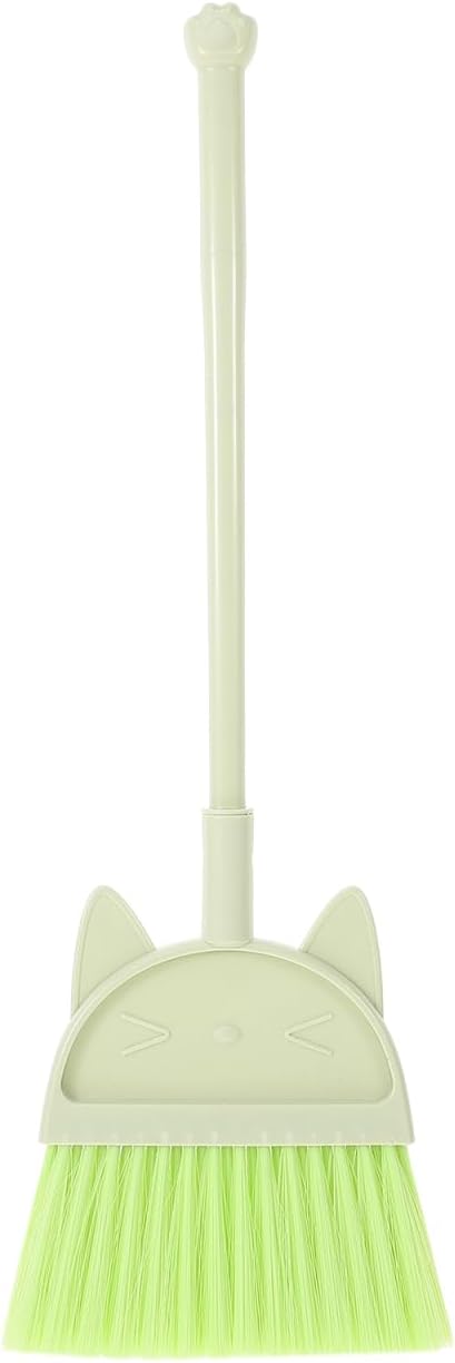 Kids Mini Broom Set for Toddlers Lightweight Child Size Sweeping Tool with Dustpan for Early Pretend Play and Home Cleaning 20 Inch