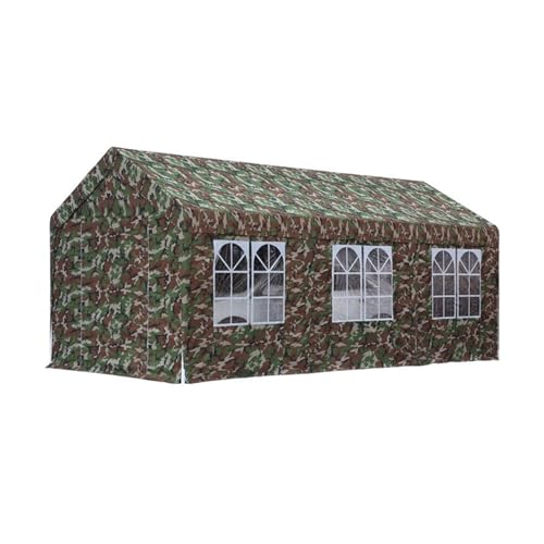 Cocheras Exteriores Resistentes con Estructura Metálica, Aptas para Todo Tipo De Clima, Ideales para Tractores, Camiones, Autocaravanas Y SUV(Style 2)