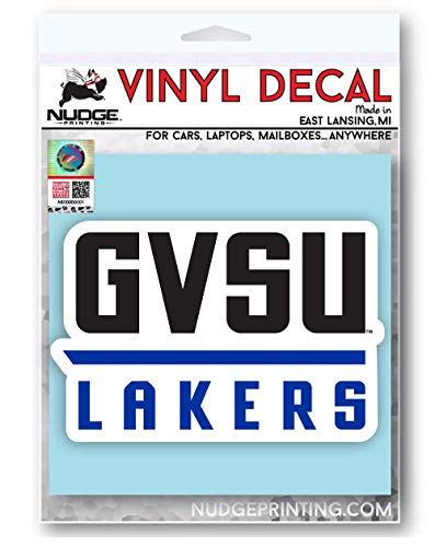 Image of Collegiate NCAA Car Decal Made from Premium Weatherproof Vinyl (Grand Valley State University GVSU)