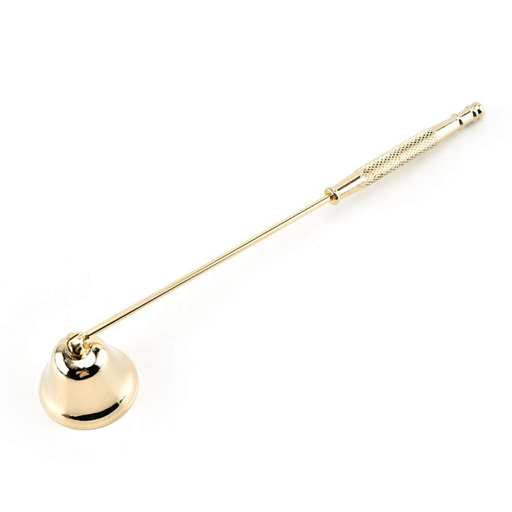 LZYMSZ Candle Snuffer, Upgrade Stainless Steel Candle Stopper, Durable Candle Extinguisher Snuffer with Long Handle for Candle Flame, Scented Candles, Aromatherapy Candles, Jar Candles