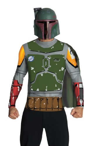 Star Wars Adult Boba Fett Costume Kit, Multicolor, Medium