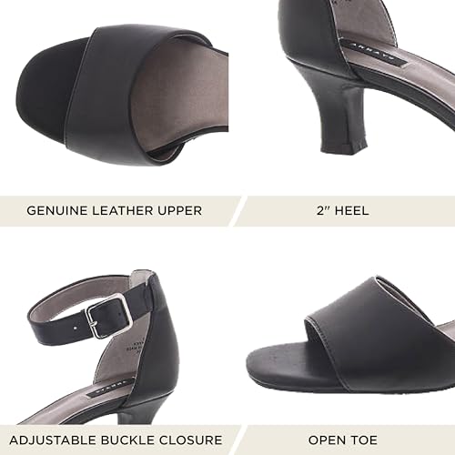 ARRAY Women's Praise d'Orsay Low Heel Pump with Ankle Strap3