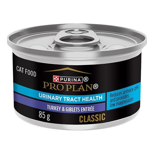 Purina Pro Plan Focus Adult Urinary Tract Health Formula Turkey & Giblets Entree Cat Food (24 Pack), 3 oz