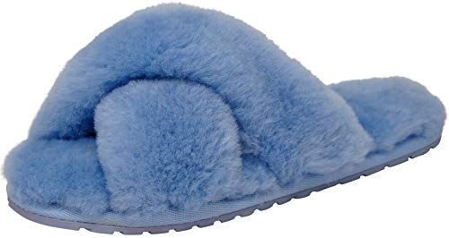 EMU Australia Womenâ€™s Mayberry Slipper 9 Baby Blue