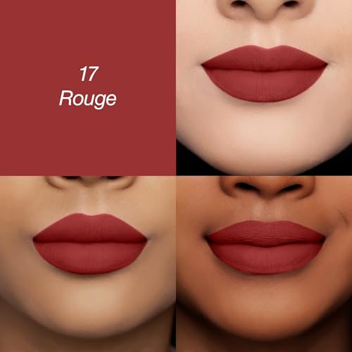 Image of Colors Queen Luscious Lips - Non Transfer Creamy Matte Lipstick | Highly Pigmented with Smooth Application | Long Lasting Lipstick Waterproof | Smudge Proof Lipstick for Women (17 - Rouge - 3.5g)