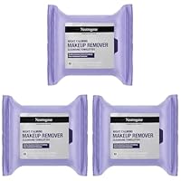 Neutrogena Night Calming Makeup Remover Wipes 75 Pack|Cleansing Wipes dissolve traces of dirt, oil & make-up|With no heavy residue|No need to rinse|Gentle for sensitive eye area,contact lens wearers