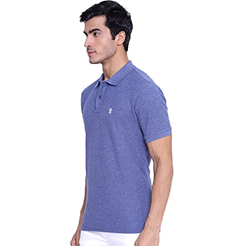 Image of Red Tape Melange Polo T-Shirt for Men | Premium Comfort | Classic Look