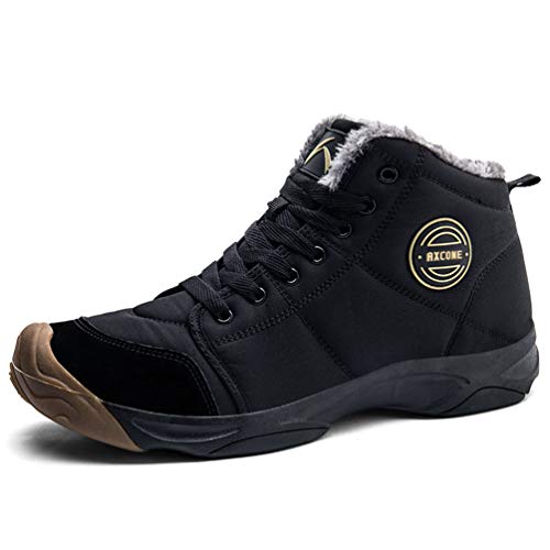 Axcone Hombre Mujer Botas de Nieve Invierno Aire Libre Trekking
