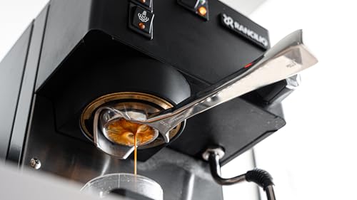 Image of CafeSing COD 58mm Espresso Portafilter, All Stainless Steel, 180 Horizontally Lay Flat, Bottomless, 2 Ears