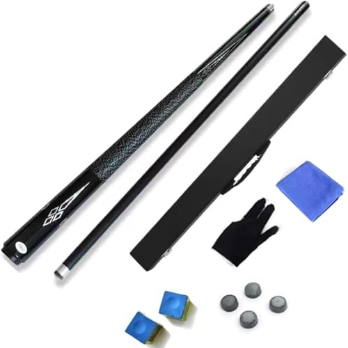 Taco de billar 58 pulgadas fibra carbono profesional miniatura 1