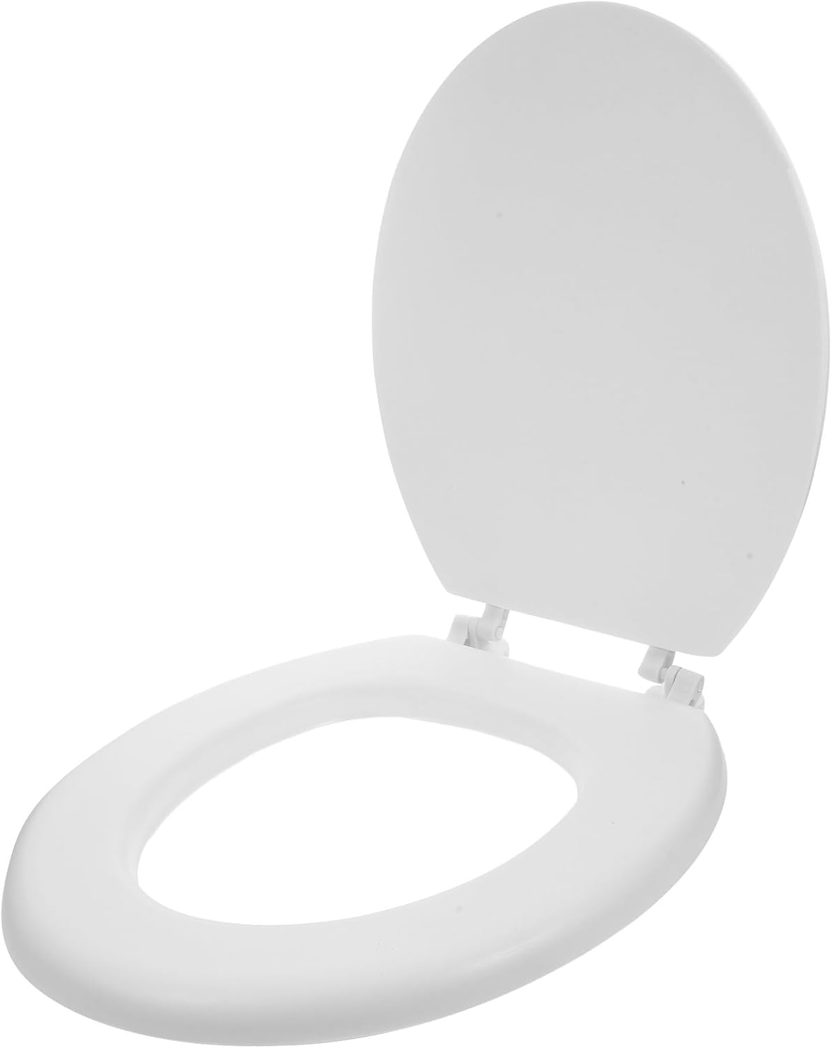 Uonlytech Thick Foam Toilet Seat Soft Close Heavy Duty for Heavy People Padded Elongated Bowl Cover