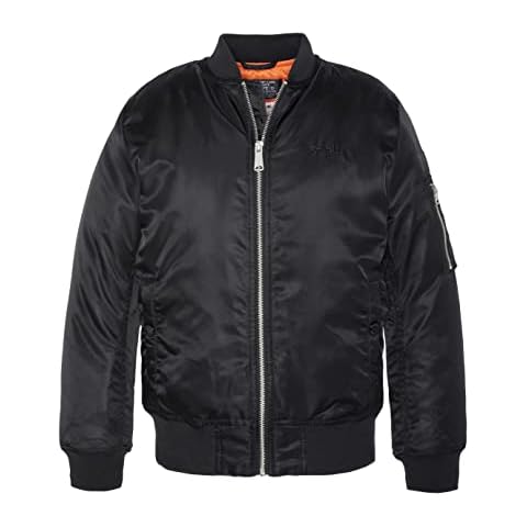Schott NYC Junior AIRFORCE1B Black Jacket for Boys Cover