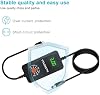 Cable adaptador USB-C a CC de 3V 4.5V 5V 6V 7.5V 9V 12V con pantalla LED, módulo reductor CC-CC, para tablets, luces LED, lámparas, altavoces y routers 8