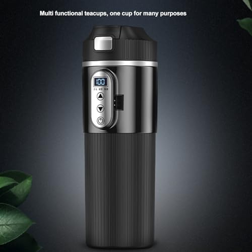 Tetera eléctrica para auto 500 ml ZJchao negra miniatura 4