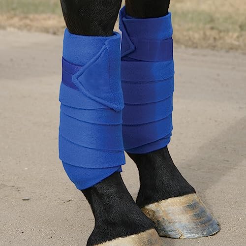 Image of Professional's Choice Polo Wraps Double-Sided Fleece | Secure Hook and Loop Closure | Nine feet Long | Machine Washable