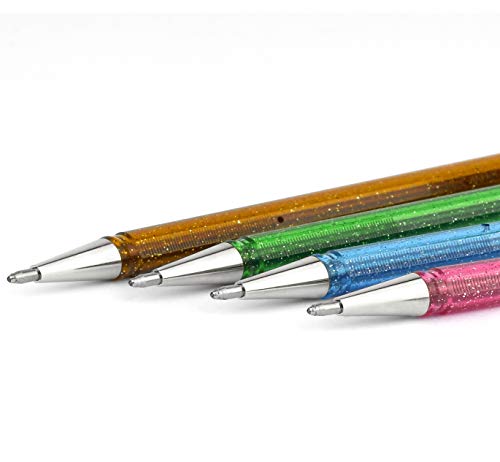 Pentel K110 Hybrid DualMetallic Gel Rollerball, 1.0mm Tip, Gold/Metallic Red & Gold (Pack of 12), 1 count (Pack of 12) - Image 4